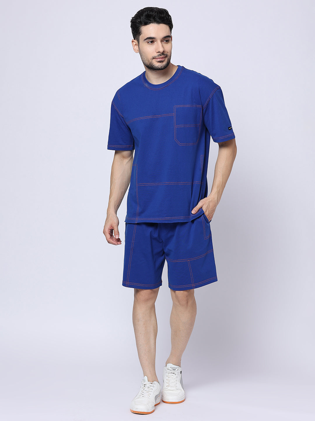 Shop Blamblack Men'S T-Shirt With Shorts Co-Ord Set Online – BlamBlack