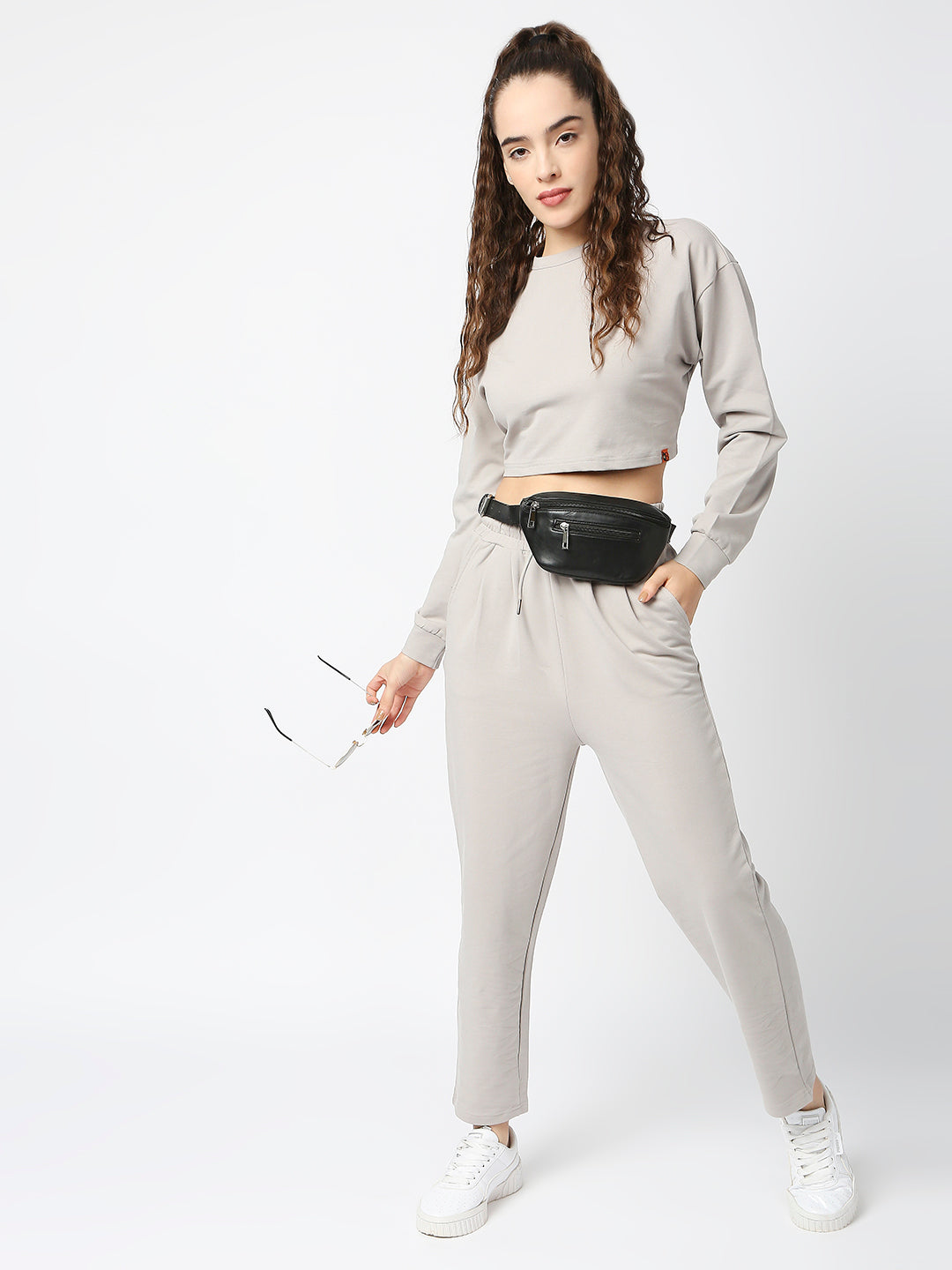 Shop Blamblack Women's Lavender and white color GYM Wear Co-ords set Online  – BlamBlack